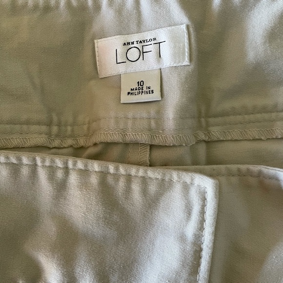 Ann Taylor Loft tan skirt - Picture 3 of 6